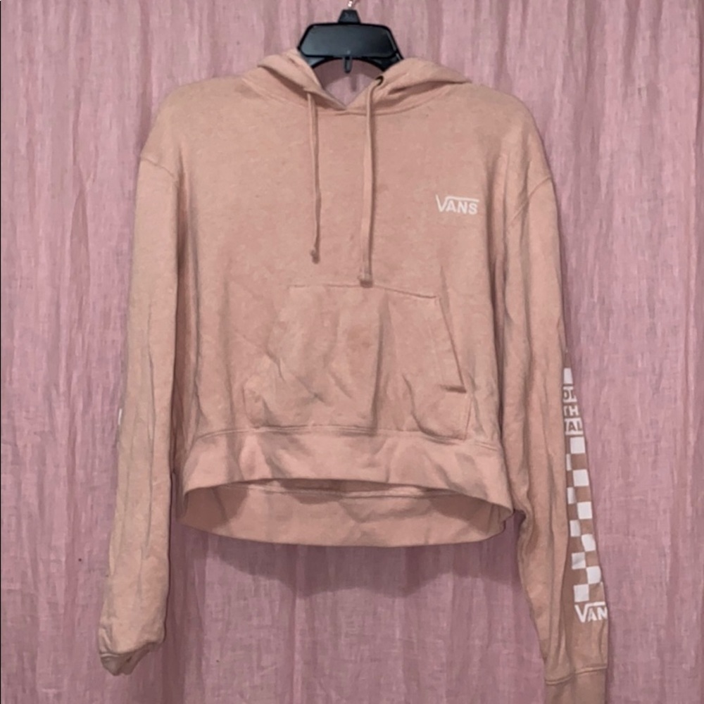 Pink Vans hoodie